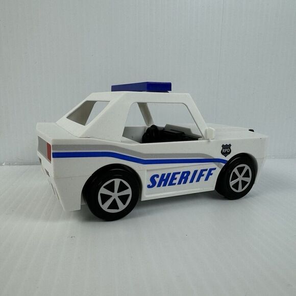 Roblox Neighborhood of Robloxia Patrol Car Toy Sheriff Police White Jazwares - Picture 4 of 9